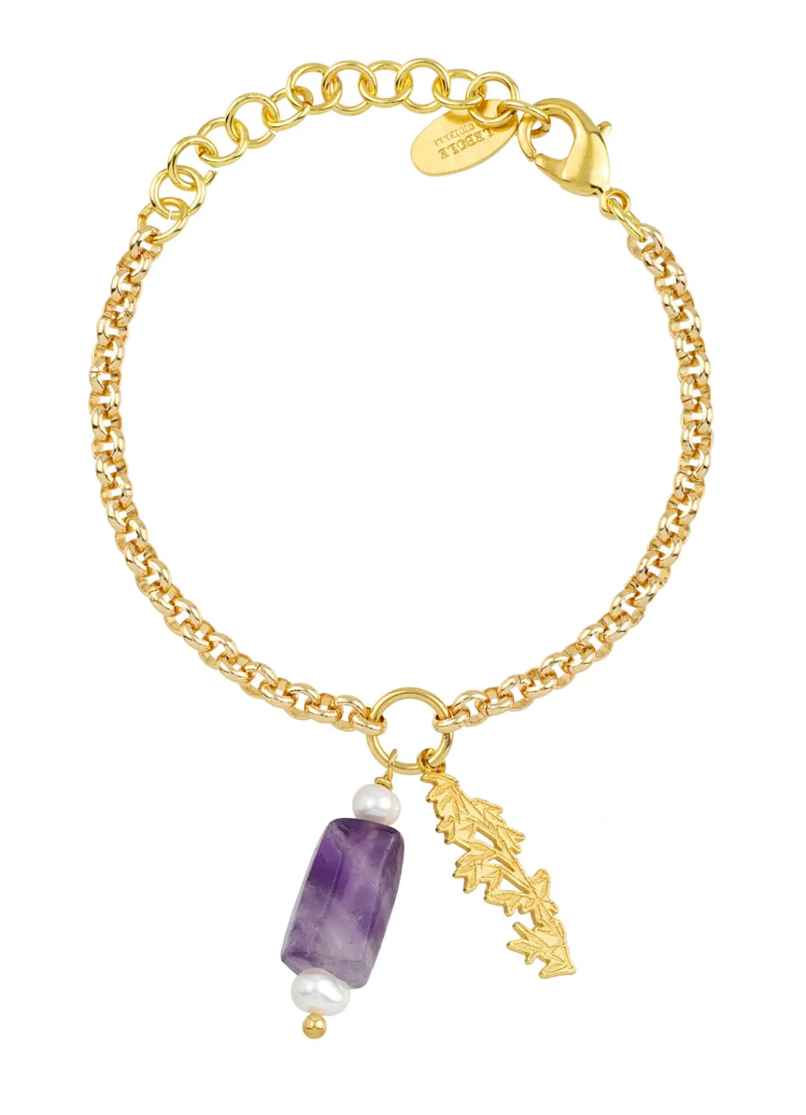 Lebole Maison Bracciale Bambù Viola