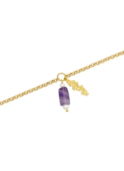 Lebole Maison Bracciale Bambù Viola