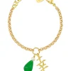 Lebole Maison Bracciale Fortuna Verde