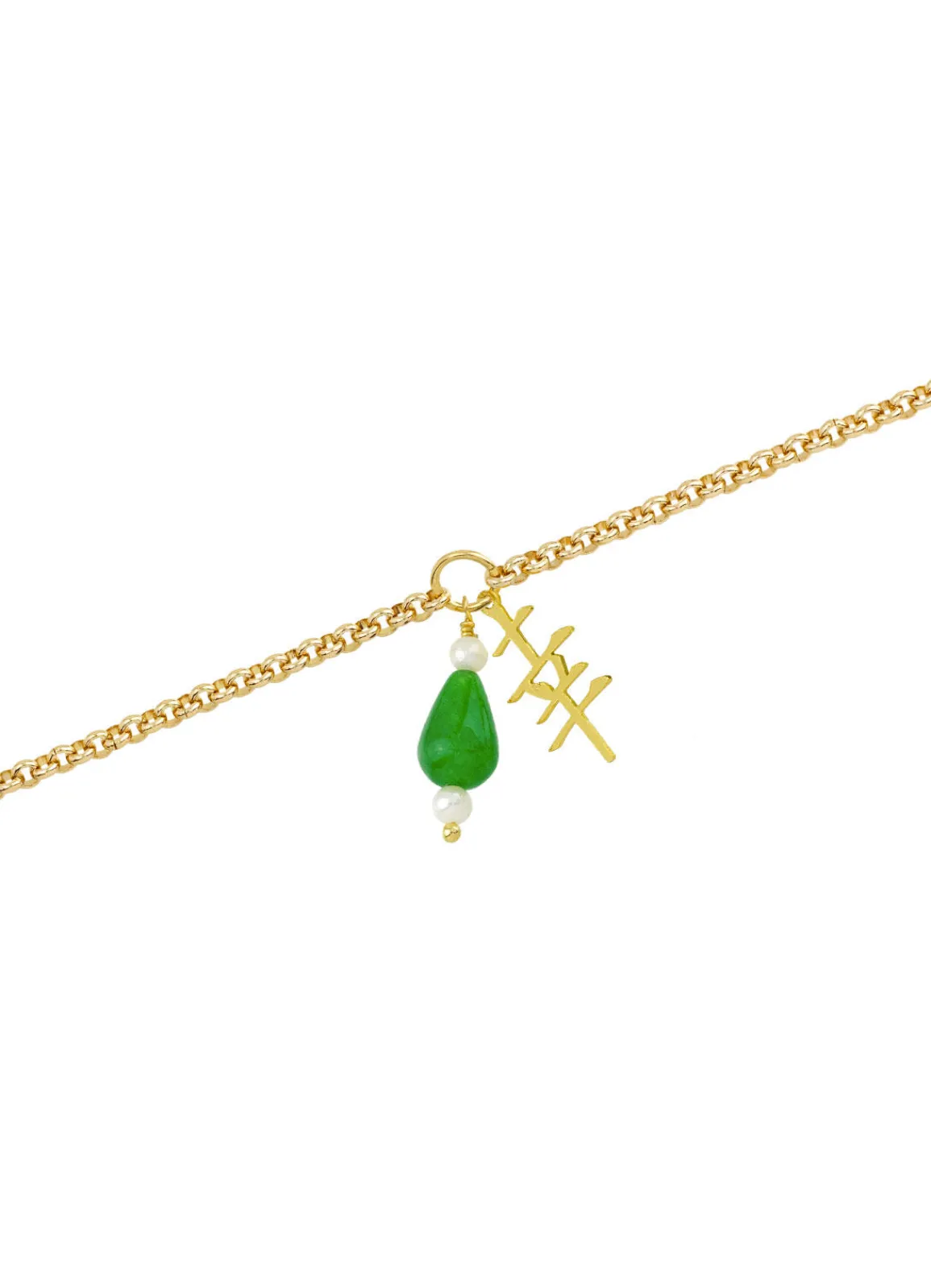 Lebole Maison Bracciale Fortuna Verde