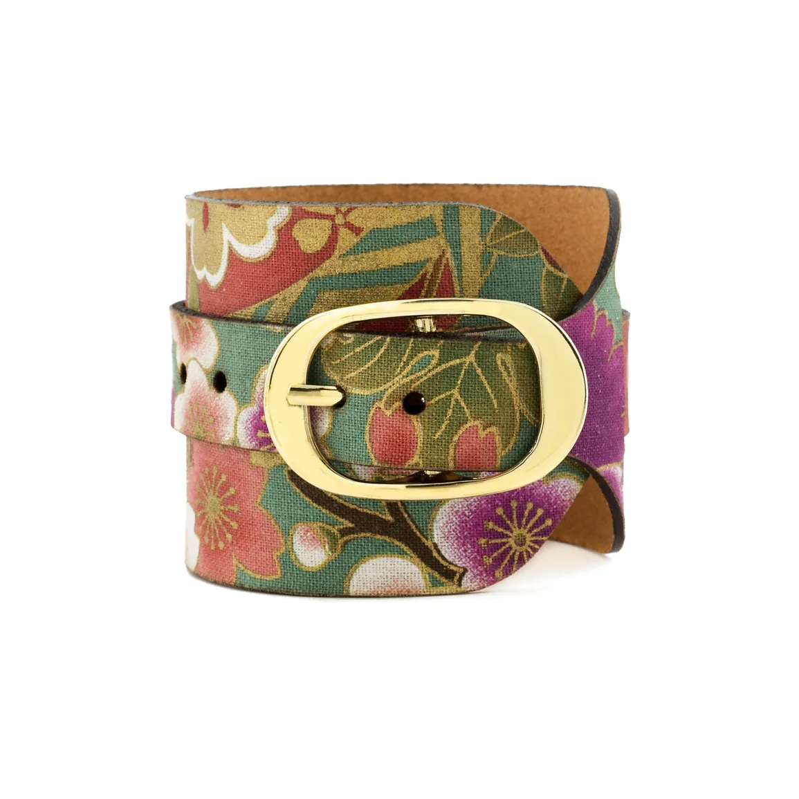 Lebole Maison Bracciale Kimono Alto Verde Giada
