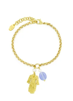 Lebole Maison Bracciale Kimono Azzurro