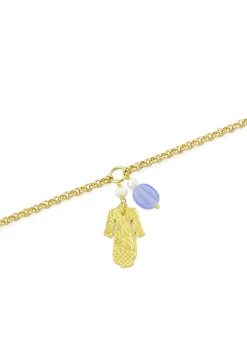 Lebole Maison Bracciale Kimono Azzurro