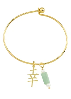 Lebole Maison Bracciale Rigido Fortuna Verde
