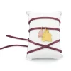 Lebole Maison Bracciale Tessuto Dama Viola