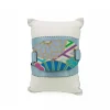 Lebole Maison Bracciale Tessuto Kimono Celeste
