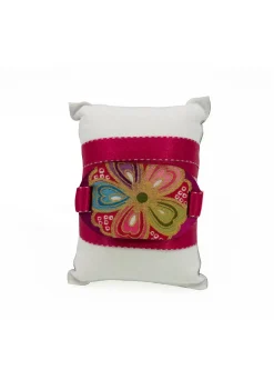 Lebole Maison Bracciale Tessuto Kimono Fucsia