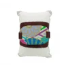 Lebole Maison Bracciale Tessuto Kimono Marrone