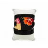 Lebole Maison Bracciale Tessuto Kimono Nero