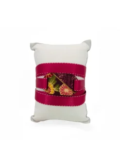 Lebole Maison Bracciale Tessuto Kimono Piccolo Fucsia