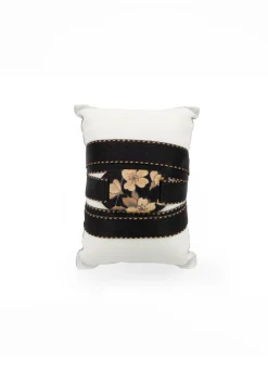 Lebole Maison Bracciale Tessuto Kimono Piccolo Nero