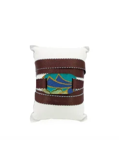 Lebole Maison Bracciale Tessuto Kimono Piccolo Marrone