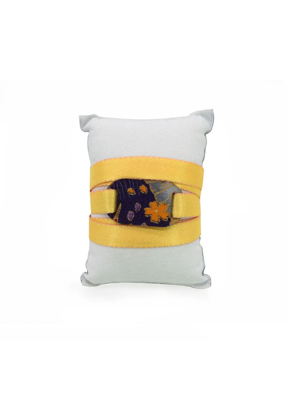 Lebole Maison Bracciale Tessuto Kimono Piccolo Giallo
