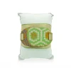 Lebole Maison Bracciale Tessuto Kimono Verde Chiaro