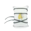 Lebole Maison Bracciale Tessuto Ventaglio Grigio