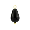Lebole Maison Charm Goccia Piccola Nero