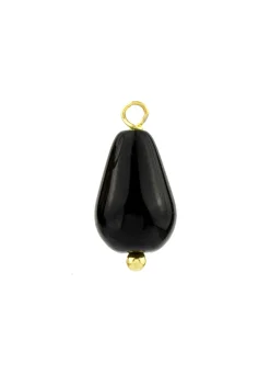 Lebole Maison Charm Goccia Piccola Nero