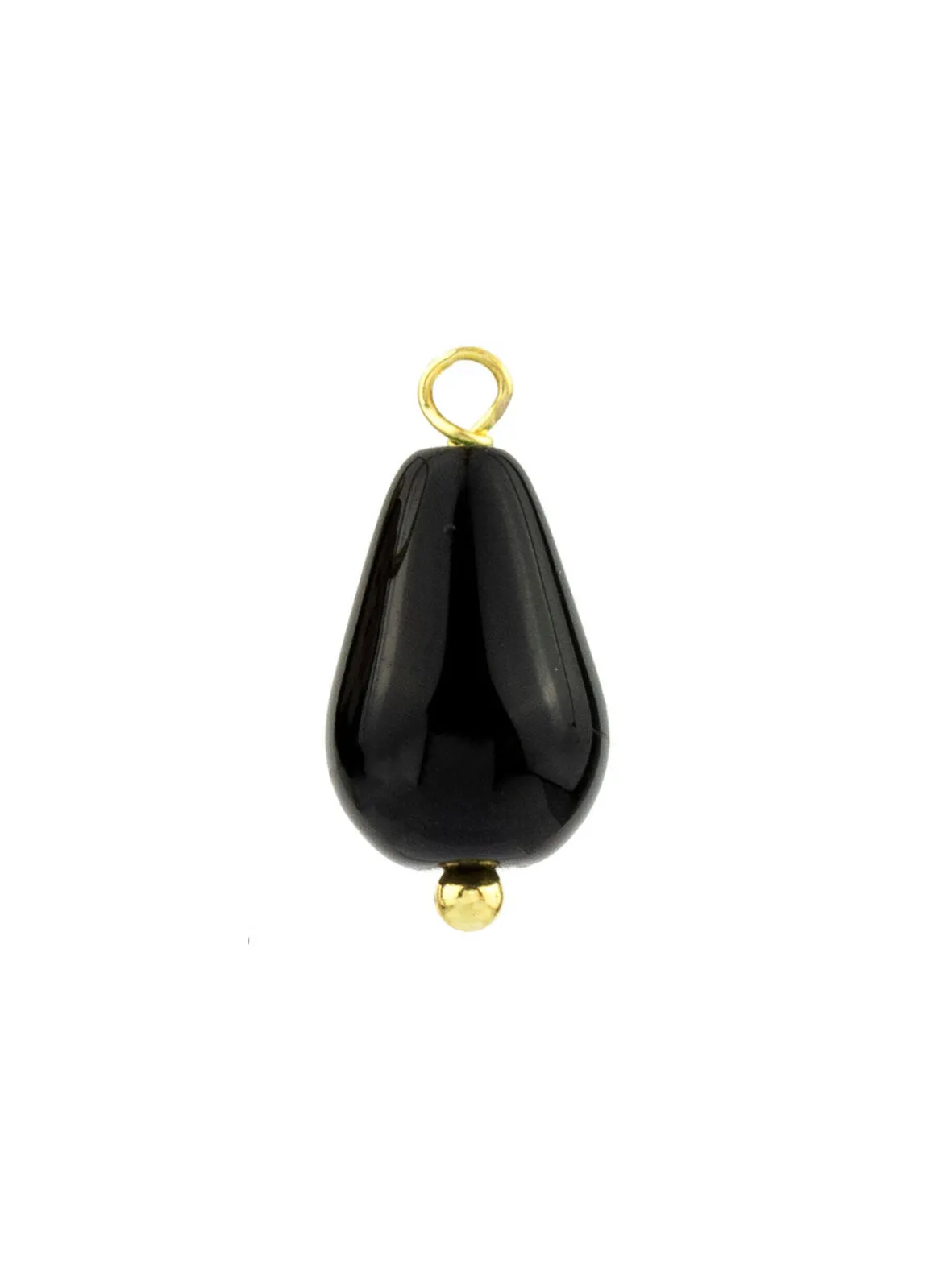 Lebole Maison Charm Goccia Piccola Nero