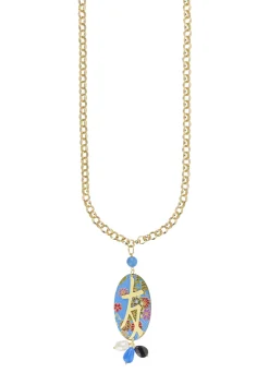 Lebole Maison Collana Amicizia Azzurro