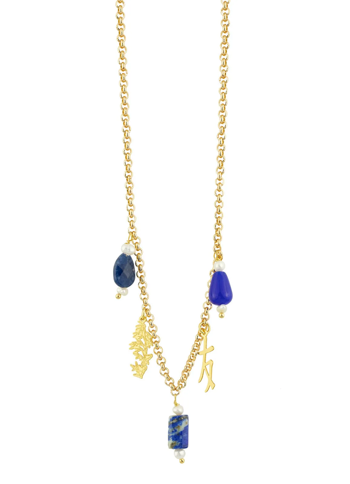Lebole Maison Collana Amicizia Elementi Blu