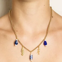 Lebole Maison Collana Amicizia Elementi Blu
