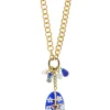 Lebole Maison Collana Doppia Fortuna Blu