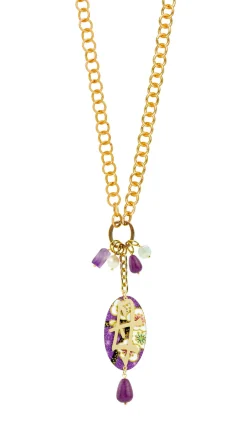 Lebole Maison Collana Doppia Mamma Viola