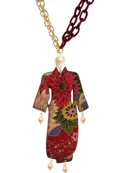 Lebole Maison Collana Kimono Maxi Perla