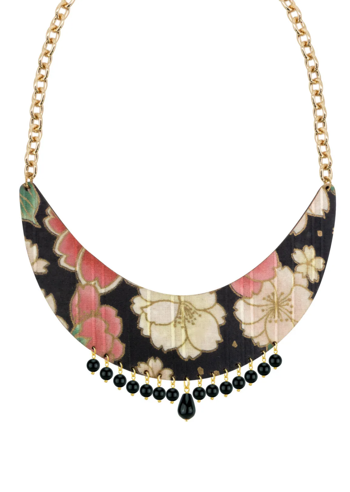 Lebole Maison Collana Kimono Nero