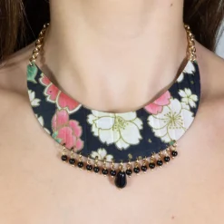 Lebole Maison Collana Kimono Nero