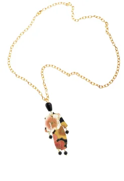 Lebole Maison Collana Kimono Nero