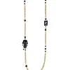 Lebole Maison Collana Kimono Plexi Nero