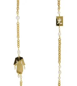 Lebole Maison Collana Kimono Plexi Perla