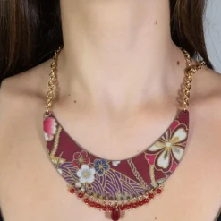Lebole Maison Collana Kimono Rubino