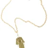 Lebole Maison Collana Kimono Seta Oro Perla