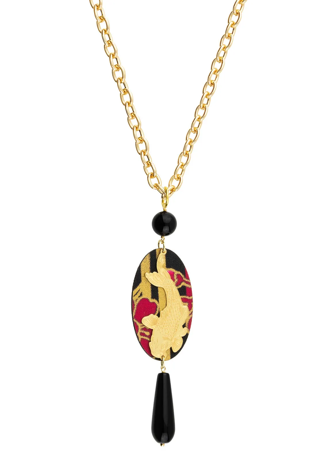 Lebole Maison Collana Koi Nero