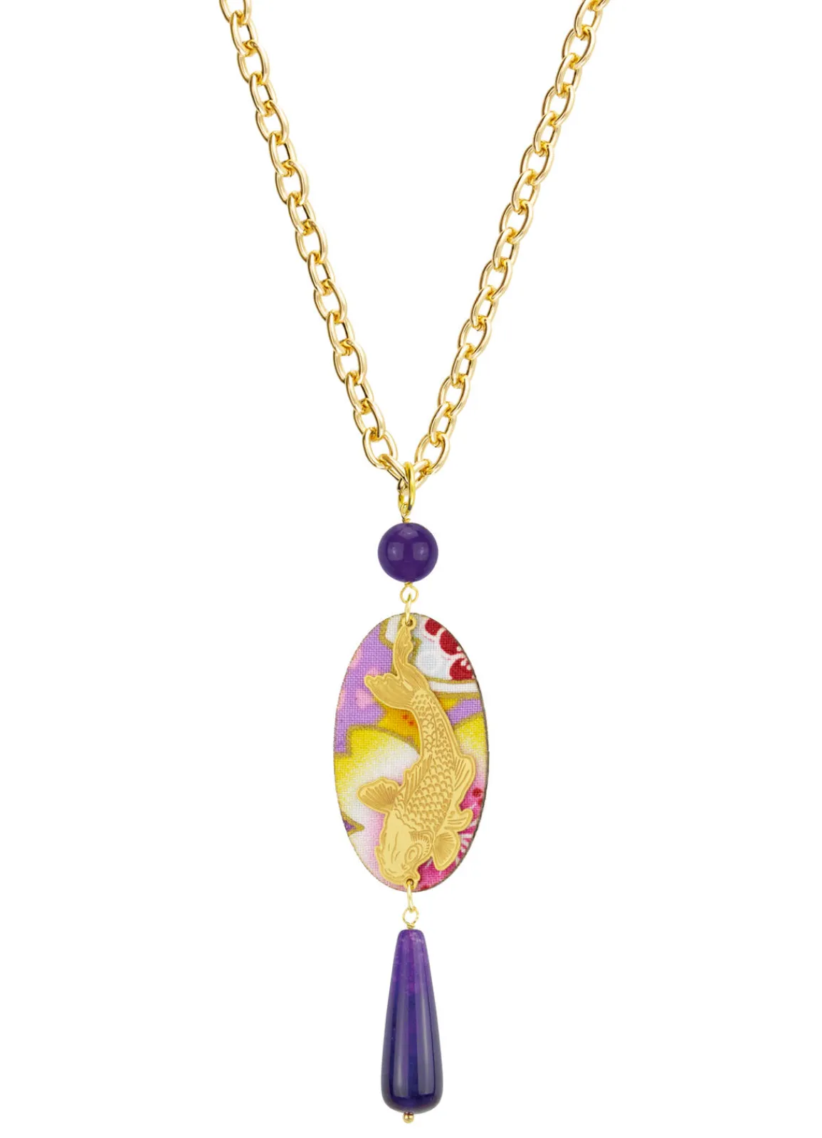 Lebole Maison Collana Koi Viola