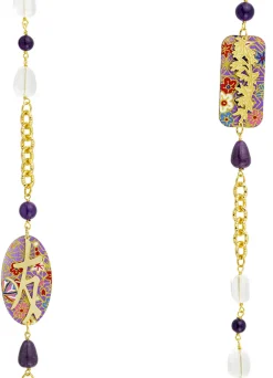 Lebole Maison Collana Lebolina Amicizia Viola