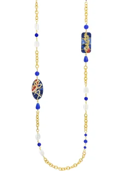 Lebole Maison Collana Lebolina Amore Blu