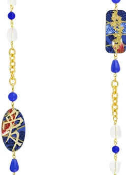Lebole Maison Collana Lebolina Amore Blu