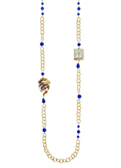 Lebole Maison Collana Lebolina Drago Blu