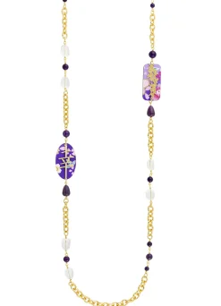 Lebole Maison Collana Lebolina Fortuna Viola