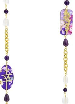 Lebole Maison Collana Lebolina Fortuna Viola