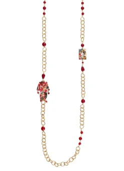Lebole Maison Collana Lebolina Kimono Rubino
