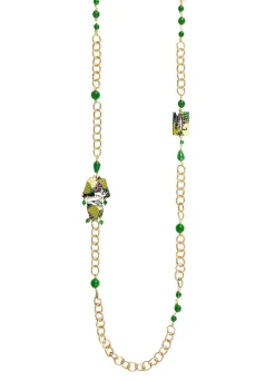 Lebole Maison Collana Lebolina Kimono Verde
