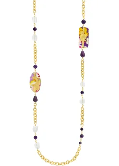 Lebole Maison Collana Lebolina Koi Viola