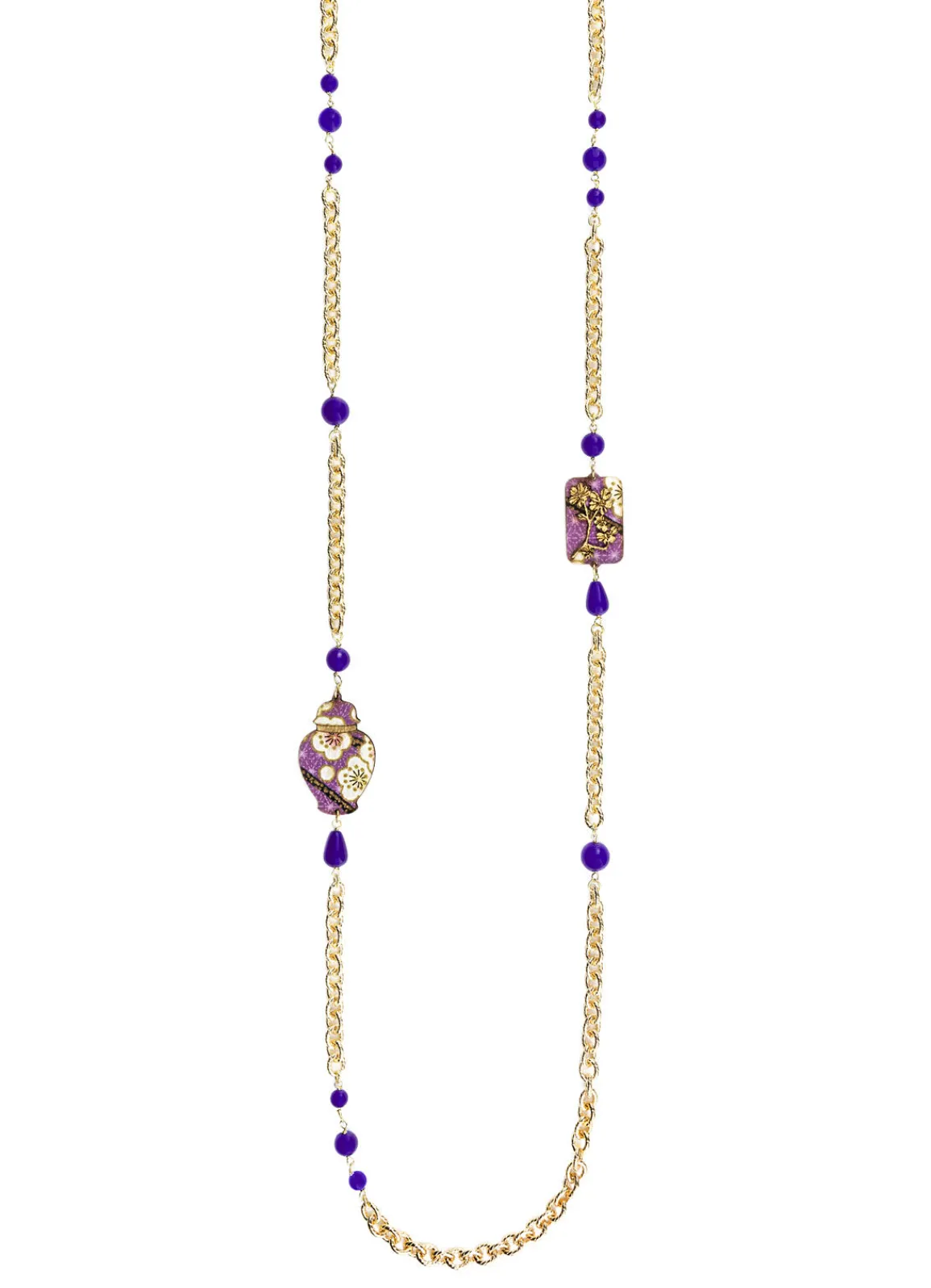 Lebole Maison Collana Lebolina Vaso Viola