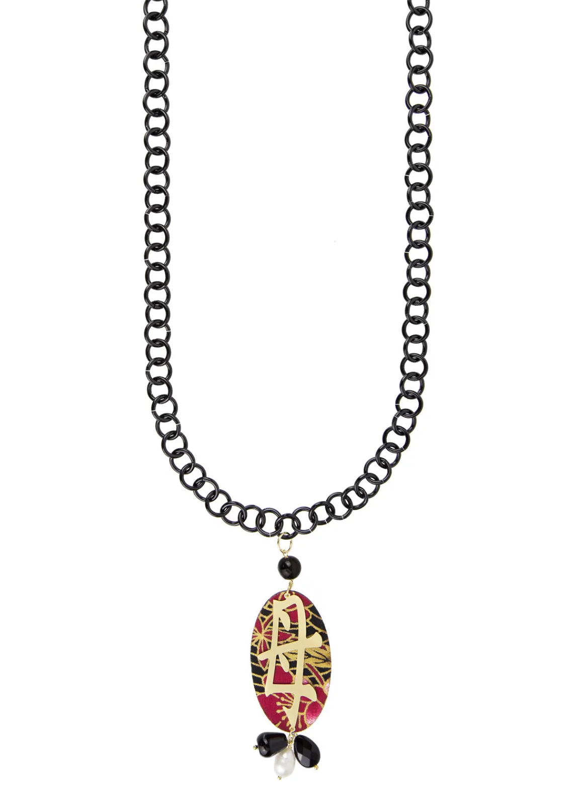 Lebole Maison Collana Mamma Nero
