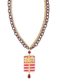 Lebole Maison Collana Palma Riga Rubino