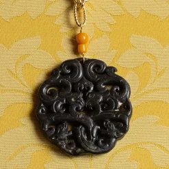 Lebole Maison Collana Solo Io Fiori Nero